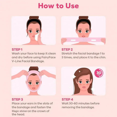 Women Face Slimming Bandage